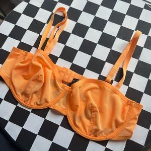 Orange 🍊 Mesh Bra